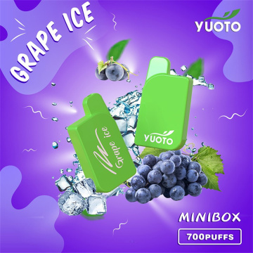 Yuoto Minibox 700 퍼프 일회용 vape 펜