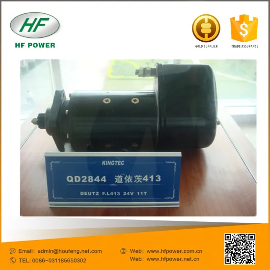deutz diesel engine parts 413 starter 24v