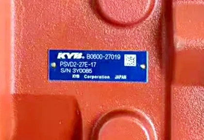 PSVD2-27E-17 KYB Hydraulic Pump for Sunward Excavators
