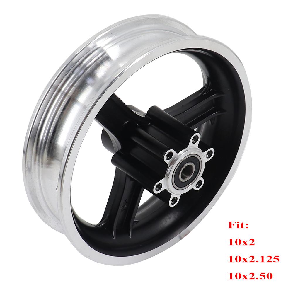 10 Inch Wheel Rim And Hub Assembly For Electric Scooters: Compatible ...