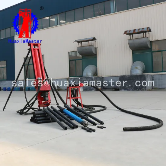 KQZ-100 Pneumatic stone drilling machinery machine for marble and granite