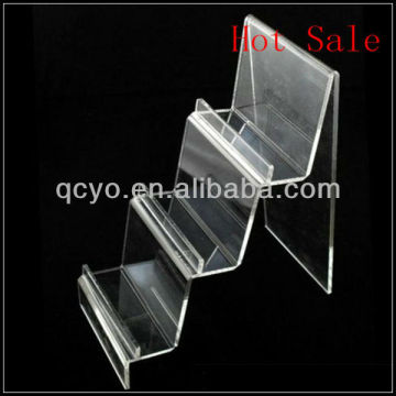 Hot sale acrylic fashionable clear acrylic clutch bag display