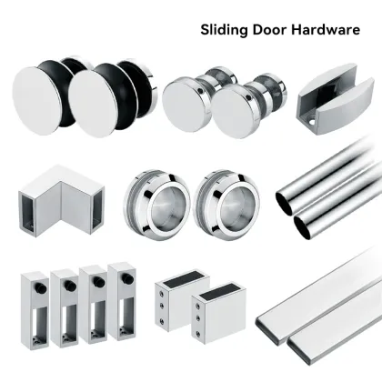 Stainless Steel Sliding Glass Door Systems Hardware Kit