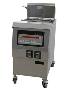 2 tank 4 basket deep fryer ,Chicken Open Fryer used in KFC