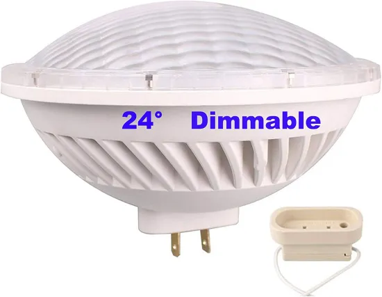 Dimmable PAR56 LED Light Bulb: 300W-500W Replacement for Church, DJ, Club, Party Lighting (100V-240V)
