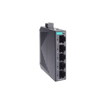 MOXA EDS-2005-ELP Series: Interrupteur Ethernet de logement en plastique non géré fiable à 5 ports