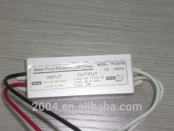 3 years warranty 10W 12V led driver for street lights