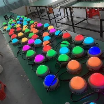 Landscape pixel lights for amusement parks