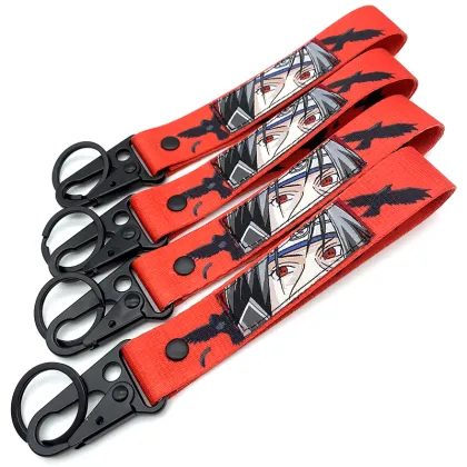 Custom JDM Anime Fan Demon Slayer Lanyard Keychain