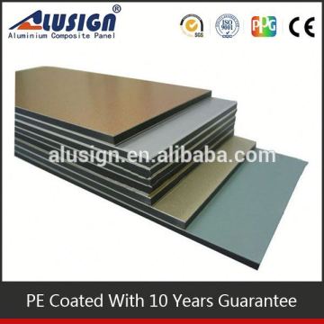 Thick alum. composite sheets