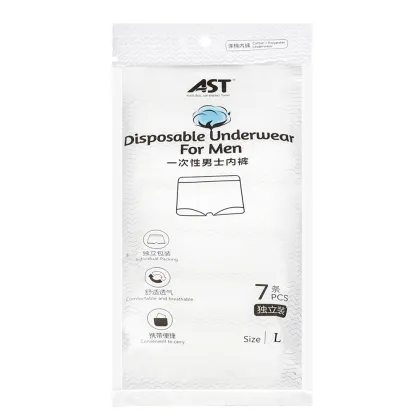 Disposable Cotton Blend Underwear