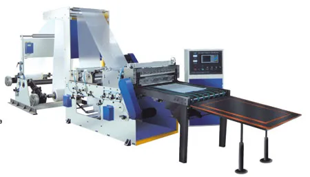 JY800-1600 Double-unwinding paper-managing cross cut machine