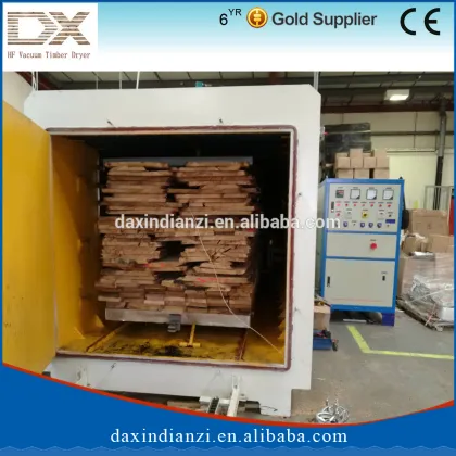Machinery for drying wood/veneer, HF vacuum wood drying machinery