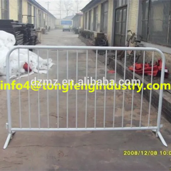 High quality temporary crowd control barrier fence with factory price