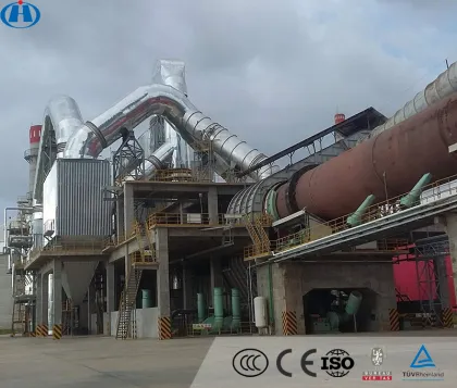 Cement Plant Rotary Kiln Cooler System