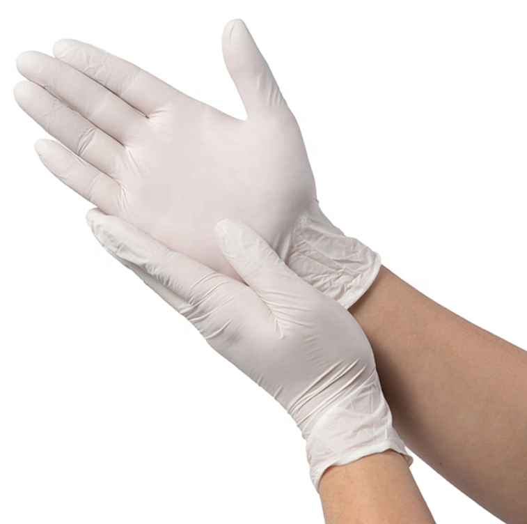 Rubber Pe Wholesale Plastic Food Grade Examination Powder Free Latex Gloves3