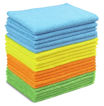 Microfiber Polyester Fiber Cleaning Cloth Kitchen Dish Towels