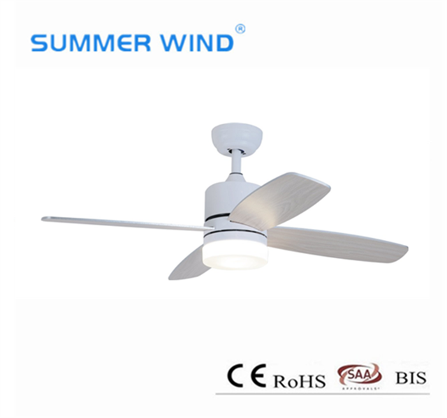 Modern Simple 4 Blade Plywood Indoor Ceiling Fan