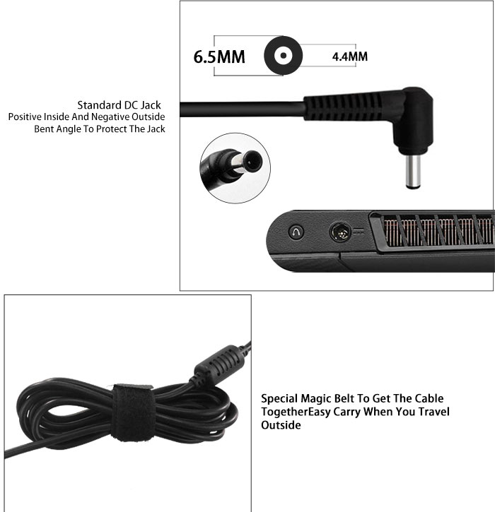 19.5v 3.9a Ac laptop adapter for Sony