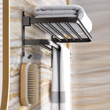 Hole-free Wall-mounted Bathroom Storage Rack