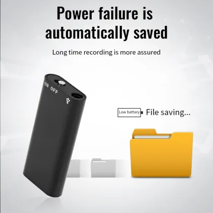 Portable Durable USB Digital Recorder - Magndigital Key MP3 Audio Format