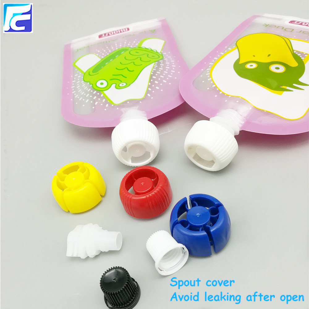 Reusable baby food spout pouch plastic drink bags