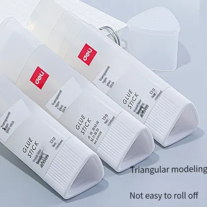 Transparent Deli 53407 Solid Glue Triangle Glue Stick - Office Supplies