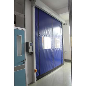 Self-healing Zipper PVC Curtain Fast Roll Up Door