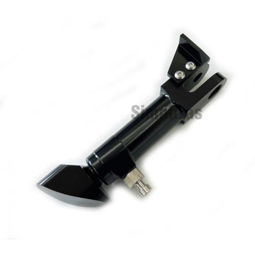 Black Track Motorcycle Kickstand Suzuki Hayabusa (99-23)