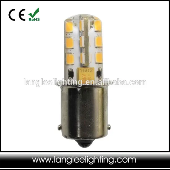 BA15 2W 24SMD 2835 Boat LED Lamp 10-30V Silicone Bulb