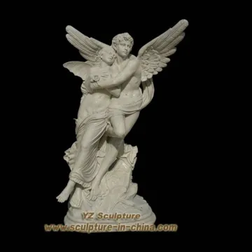 White Marble Angel Sculptures (STU-C153)
