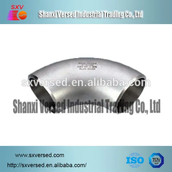 Cold & Mandrel Forming Stainless Steel Pipe Fittings Elbow90 SR