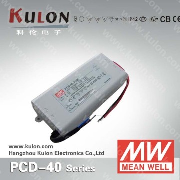 MeanWell PCD 40W 350mA AC single output dimmble led driver
