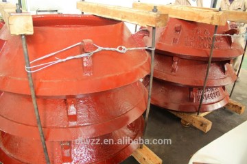 mantles of high manganese steel