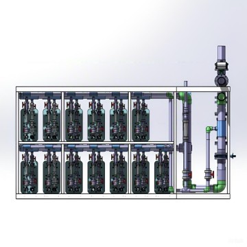 Su Arıtma için 400T/H Elektrodeiyonizasyon Sistemi