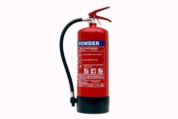 Multi purpose fire extinguisher 1A10BC red
