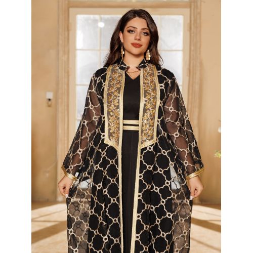 ست لباس شب عید مسلمانان Jalabiya Abayas