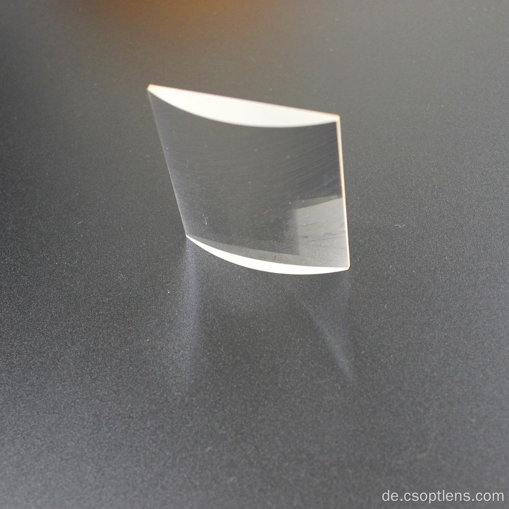 12,7 mm Square Quarzglas PCX Zylinderlinse