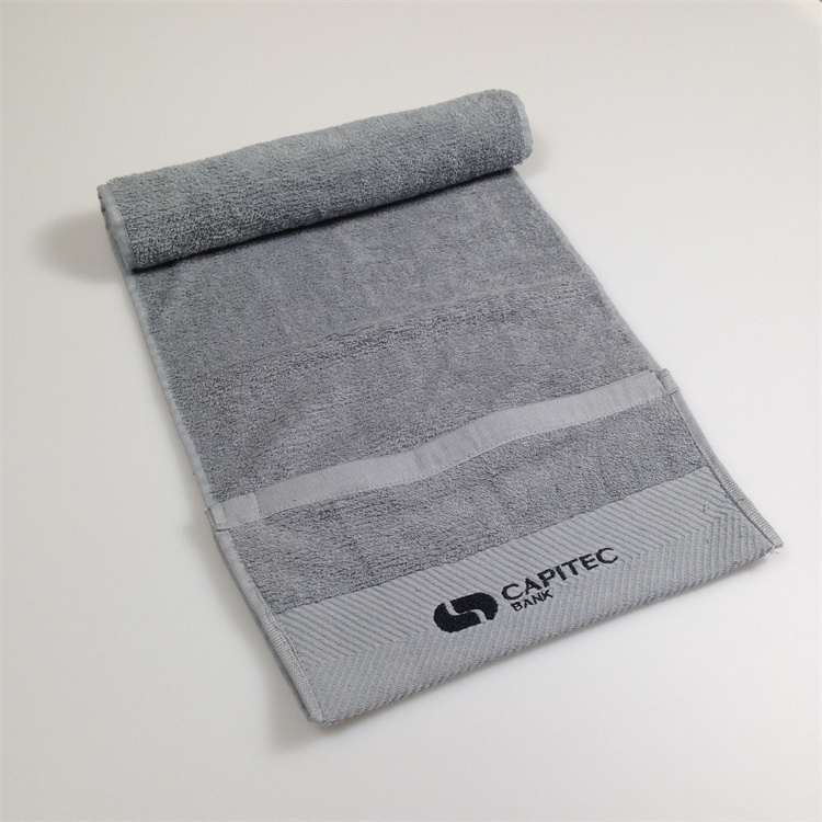 gray microfiber Gym Towel