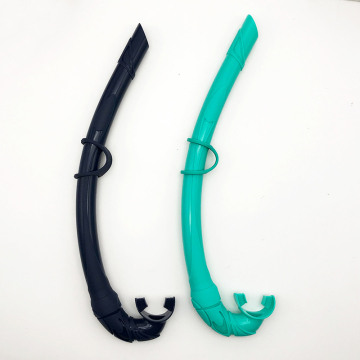 High Quality 100% Silicone Roll Up Folding Dive Snorkel for Snorkeling and Spearfishing