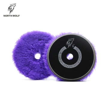 Wholesale Wool Polishing Pad Nature Wool Buffing pad Car Detailing Wool Pad