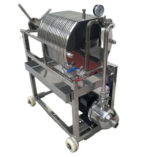 Liquor Wine Production Filtering Machine