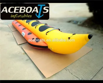 2016 Promotional commercial use 5person adult inflatable pvc waterpark games flyfish banana boat for sale with wholesale price