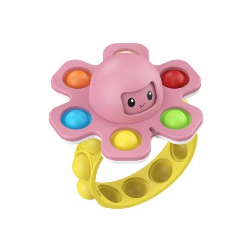 Silicone Bracelet Child finger hand Spinner Pops Fidget