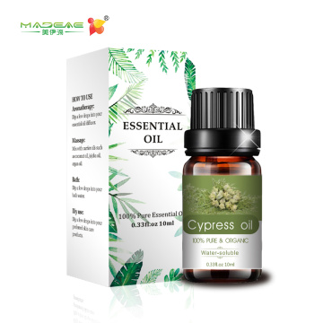 Óleo essencial de 10ml de aroma de cipreste 100ml 100%