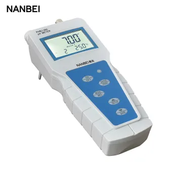 Portable Lab Water Milk Blood Digital pH Meter Tester System