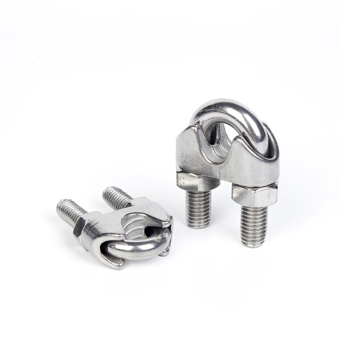 Forged stainless steel wire rope clamp American style