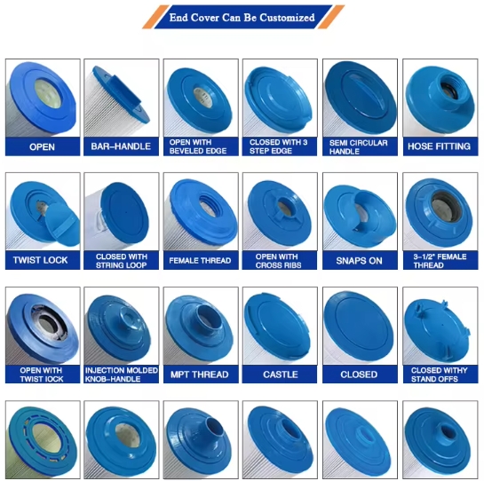 spa water filter end covers
