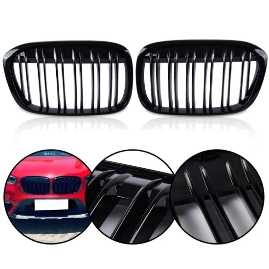 2016-2019 BMW F48 X1 Gloss Black Grille