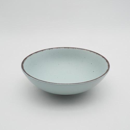 Amazon Hot Sale Color Glaze Stoneware 저녁 세트, 세라믹 식탁기 식기 세트